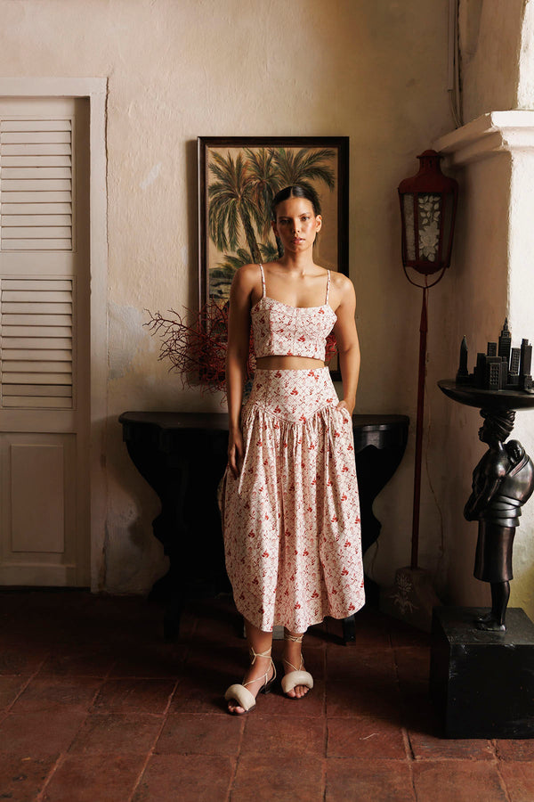 bella midi skirt