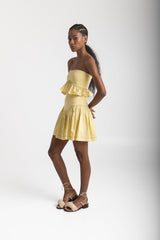 romi strapless top