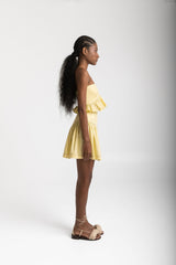 romi strapless top
