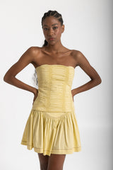 iris strapless top