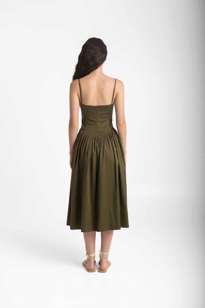 lucia midi dress