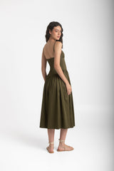 lucia midi dress
