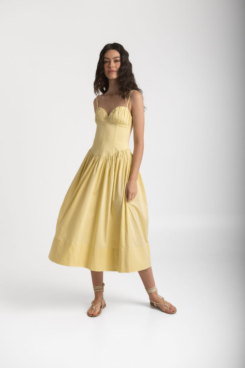 lucia midi dress