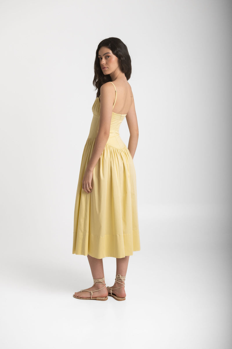 lucia midi dress